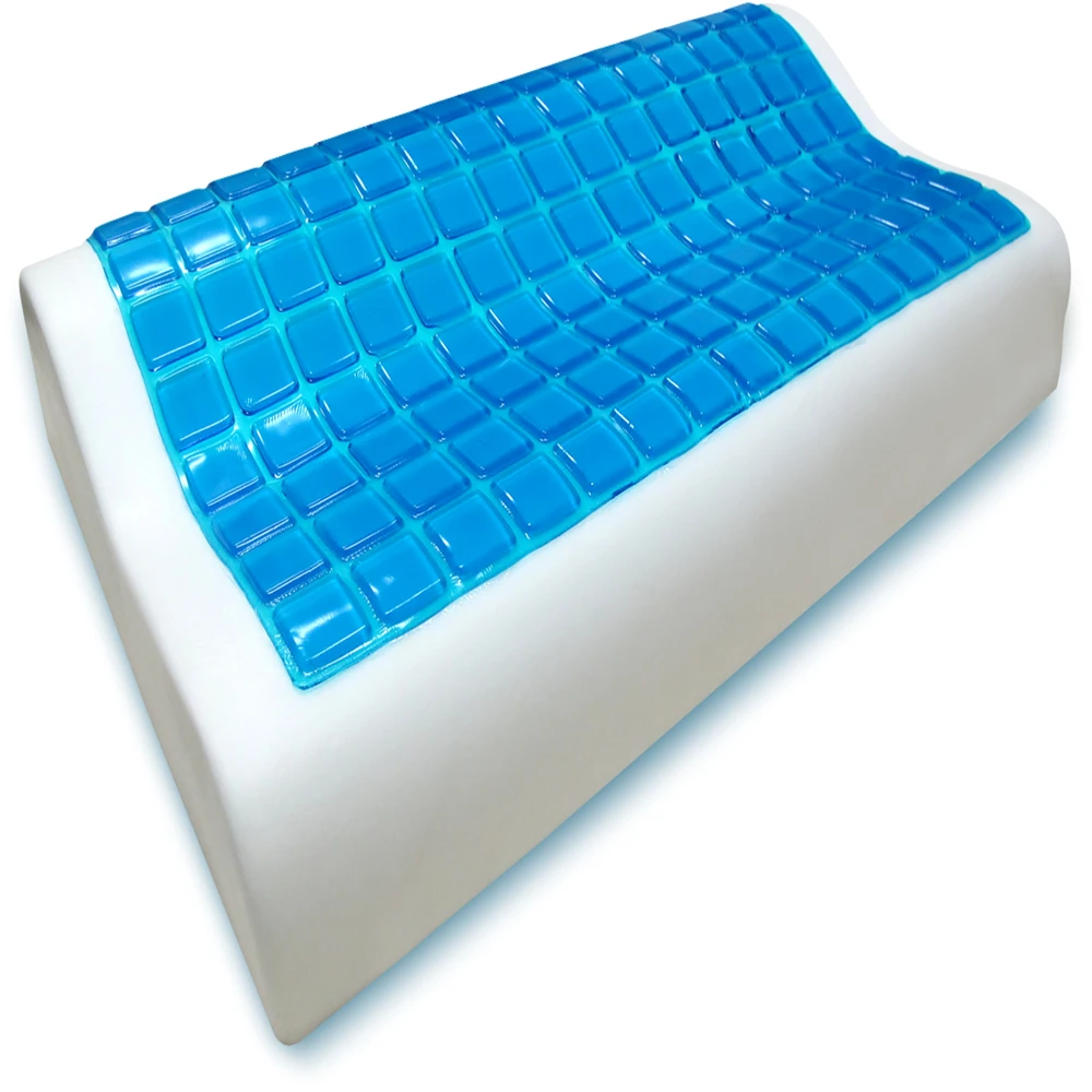 comfortable cooling gel memory foam pillow - buy cooling gel