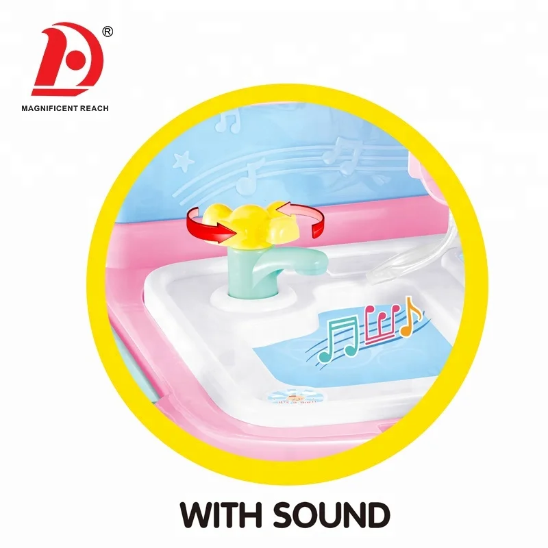 HUADA 2021 3 в 1 экологически чистый предшкольный игровой набор, пластиковая детская игрушка, Детская мини-игрушка, корзина для покупок