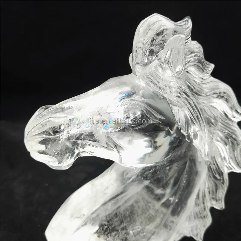 Tête De Cheval En Cristal Daum - Très Bon état