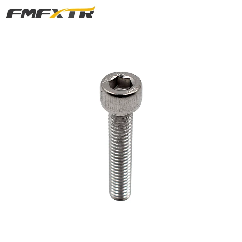 FMFXTRA  M6 Bolts 30mm 55mm 150mm Length Stainless Steel M6 Screw Bike Parts for MTB Column Headset Stem Cap Bolt Bicycle Screw