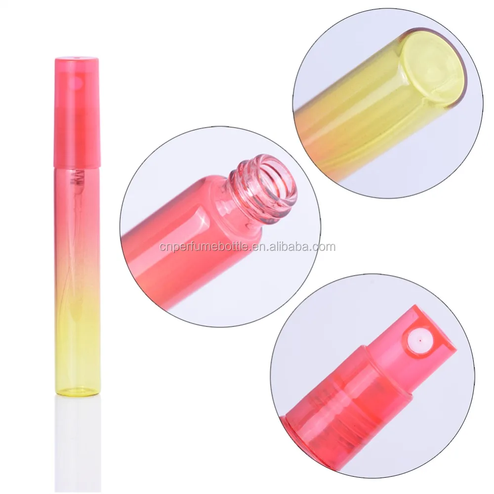 MUB 5ML 8ML Colorful Mini Spray Bottle &Rainbow Empty Pen Perfume Glass Perfume Atomizer/Pocket Spray Bottle