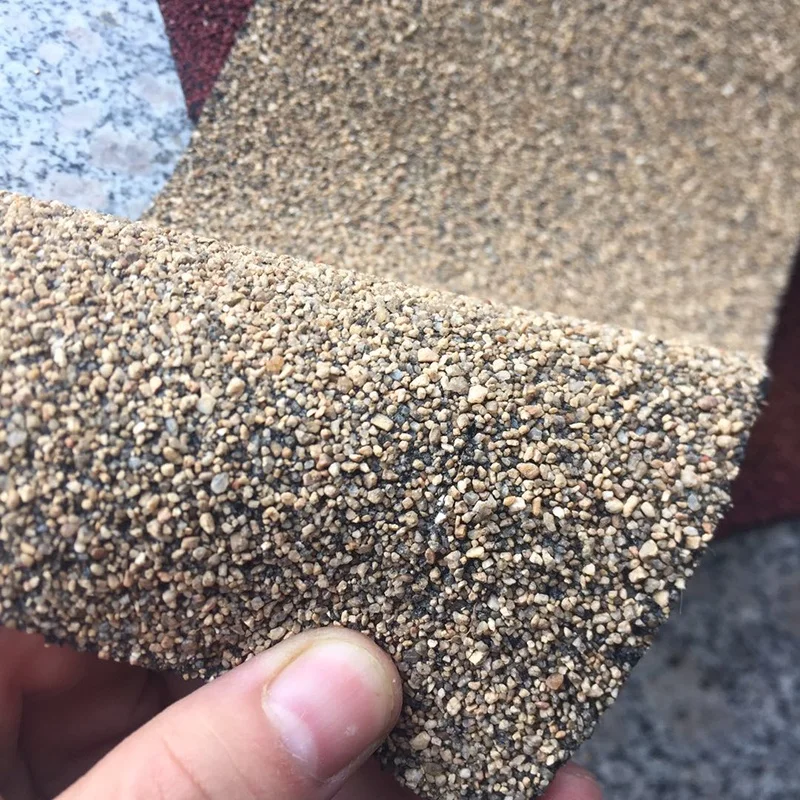 Bituminous Waterproofing Membrane Roll 3mm Thick with Sand Minerals Granules Building Roof Application SBS Polyester PE Material