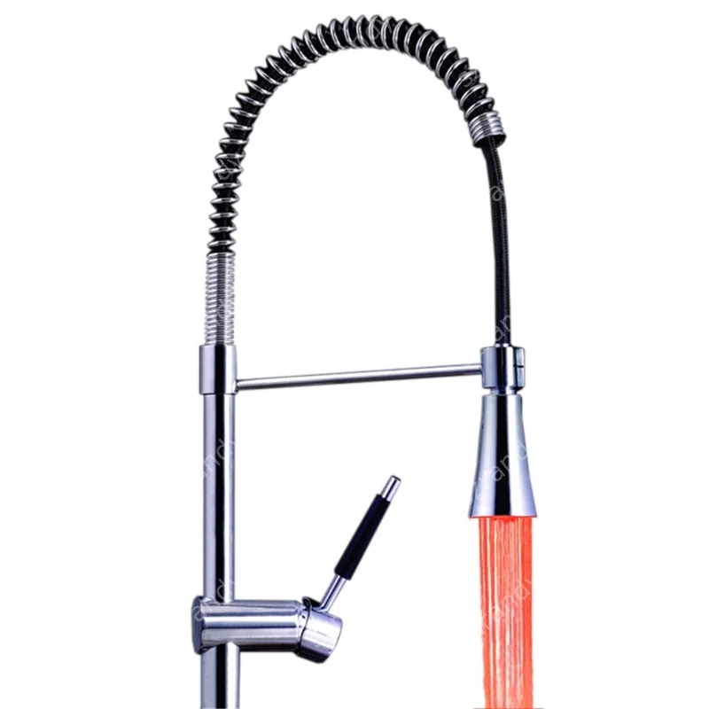 Water Power Led Faucet Light in Red Color