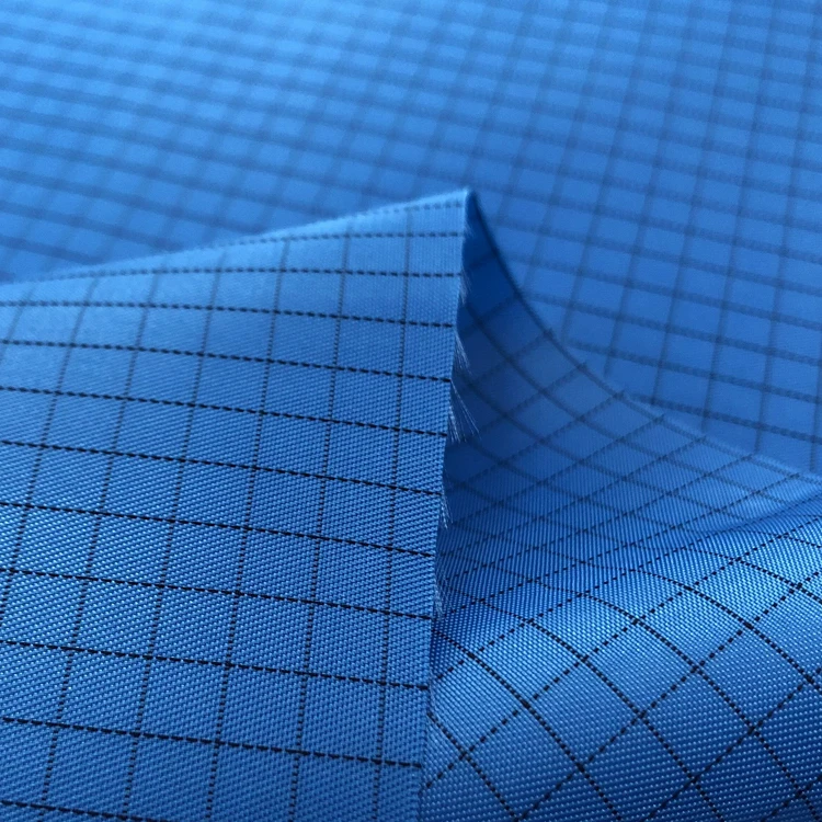 
Полиэфирная электростатическая проводящая ткань из углеродного волокна 