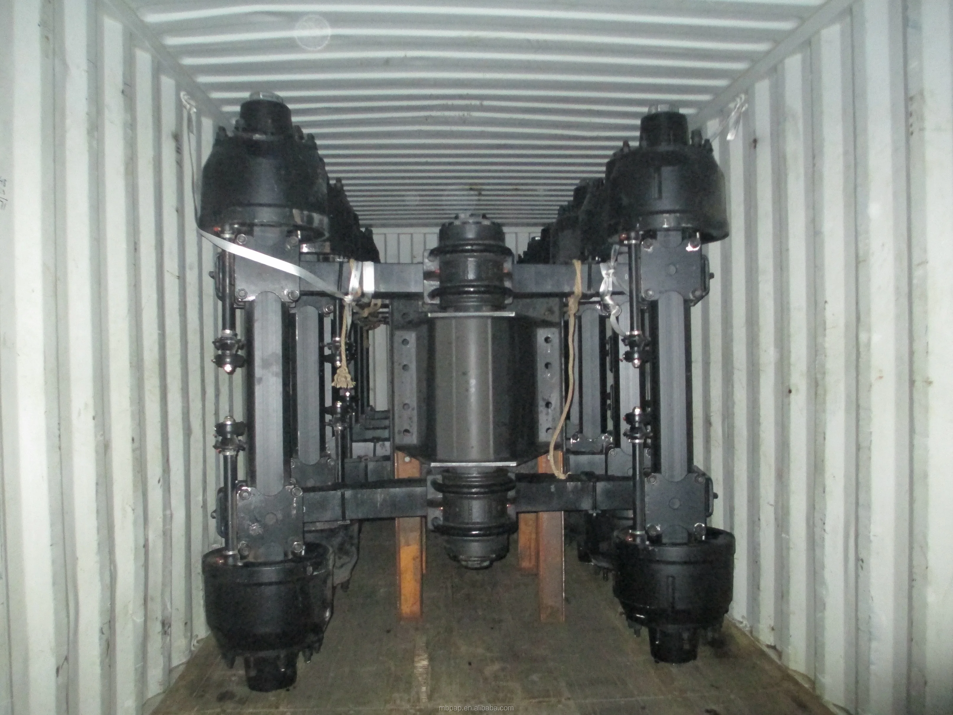 Low Price Trailer Bogie Axle Disc Wheel - 2*16T for Sale