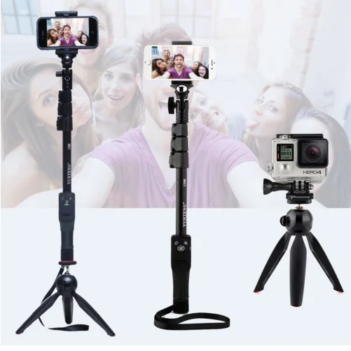 Yunteng 1288 Selfie Sticks Portable and Flexible Monopods
