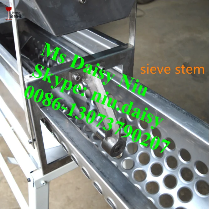 Electric Grape Stalks Destemmer/grape Crusher Stemmer Machine/grape Stem Remove Separator Machine