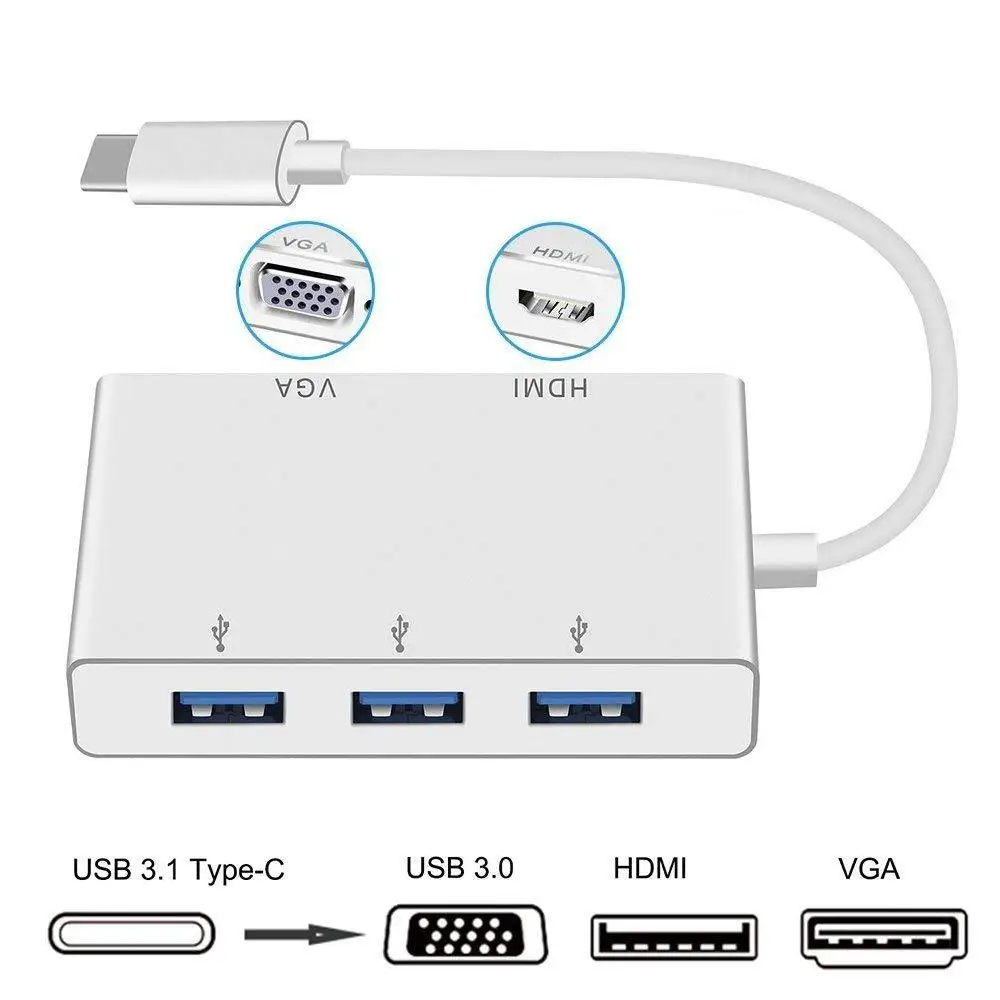 chromebook usb c to vga