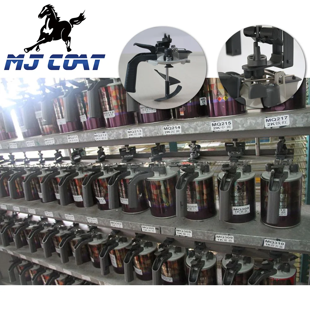 Automotive Refinish Paint Mix Machine Clear Coat Hardener TopCoat BaseCoat Car Paint