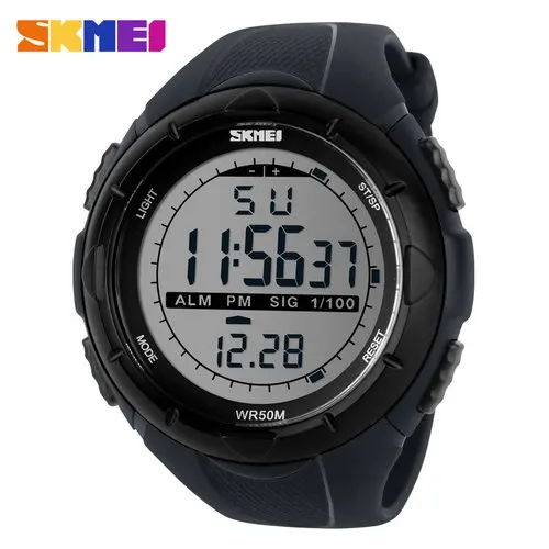 NEW SKMEI 1025 Digital Sport Men And men Digital Electronic Lighter Watch - Image 4