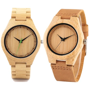 Wholesale Custom Wooden Wrist Custom Your Logo Man Bamboo Watch