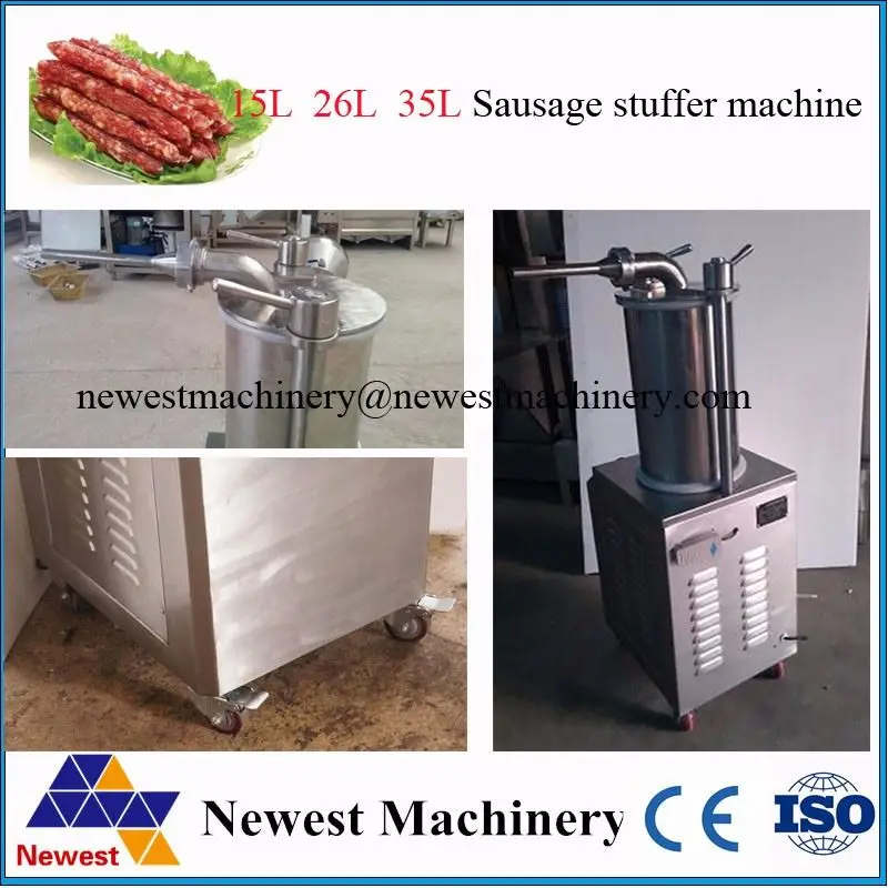 Продажа с завода вертикальный колбасный шприц/ручная машина для наполнения