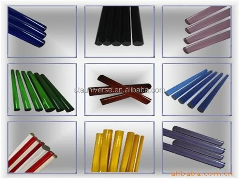 STA Colored Borosilicate Glass Tube/borosilicate 3 .3 Glass Pipe/rod