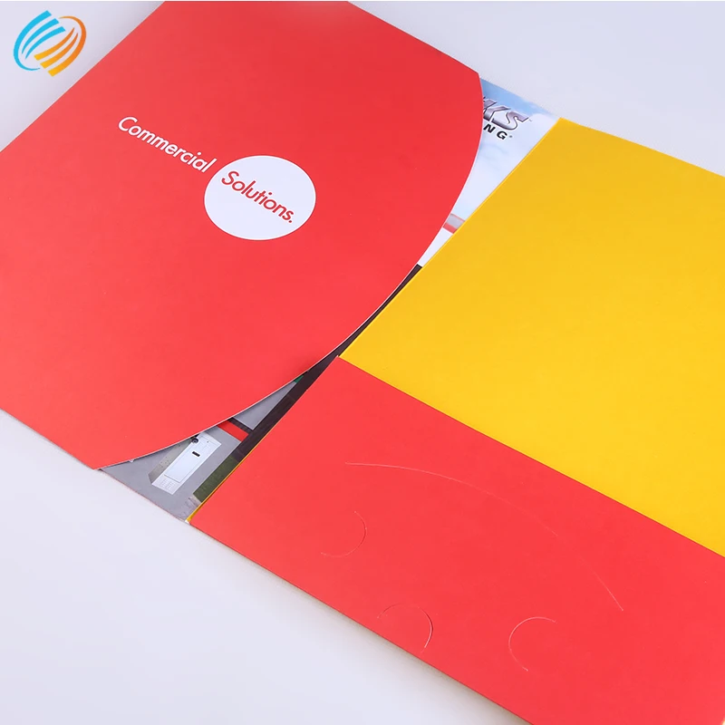 
 Бумага для печати на заказ, размер A3/A4, папка для брошюр, курток, файлов, рекламы, папка для презентаций с 2 карманами  