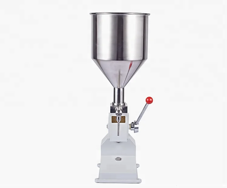 Jar Filling Machine for Cosmetic /Manual Small Volume Piston Essential Oil Cosmetics Lotion Cream Paste Liquid Filling Machine - Image 4