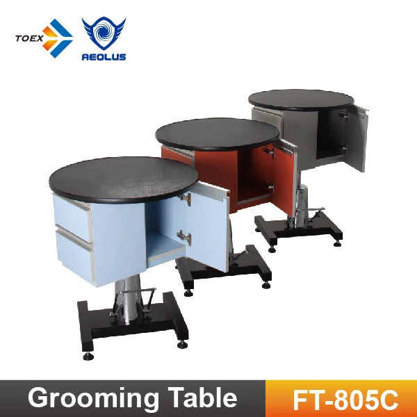 round grooming table