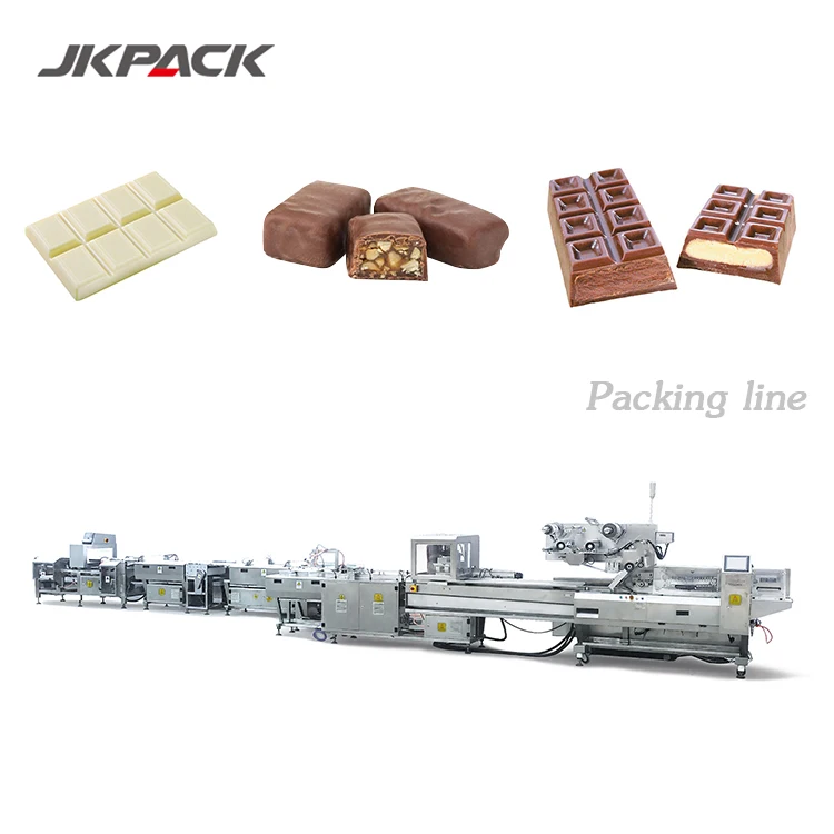 
 Автоматическая упаковочная машина для бисквита и шоколада, производственная линия  