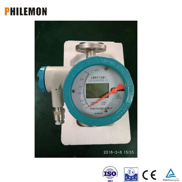 Hexane Flow Rate Variable Area Flow Meter