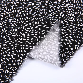 30s rayon plain fabric viscose printing with spots 100 viscose rayon fabrics digital printed viscose