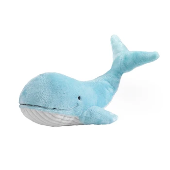 Custom Blue Whale Plush Stuffed Toy Plush Sea Animal For Baby