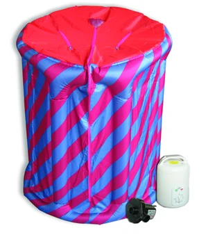 Saunaking Factory Foldable Sauna 1 Person Mini Portable Steam  Generator Sauna Room in Polen(JYS-A2)