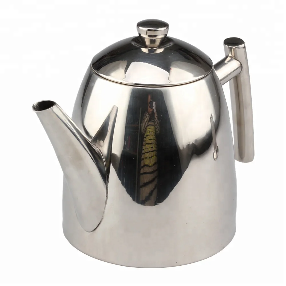 34 Ounce Mirror Finish Primo Teapot With Infuser