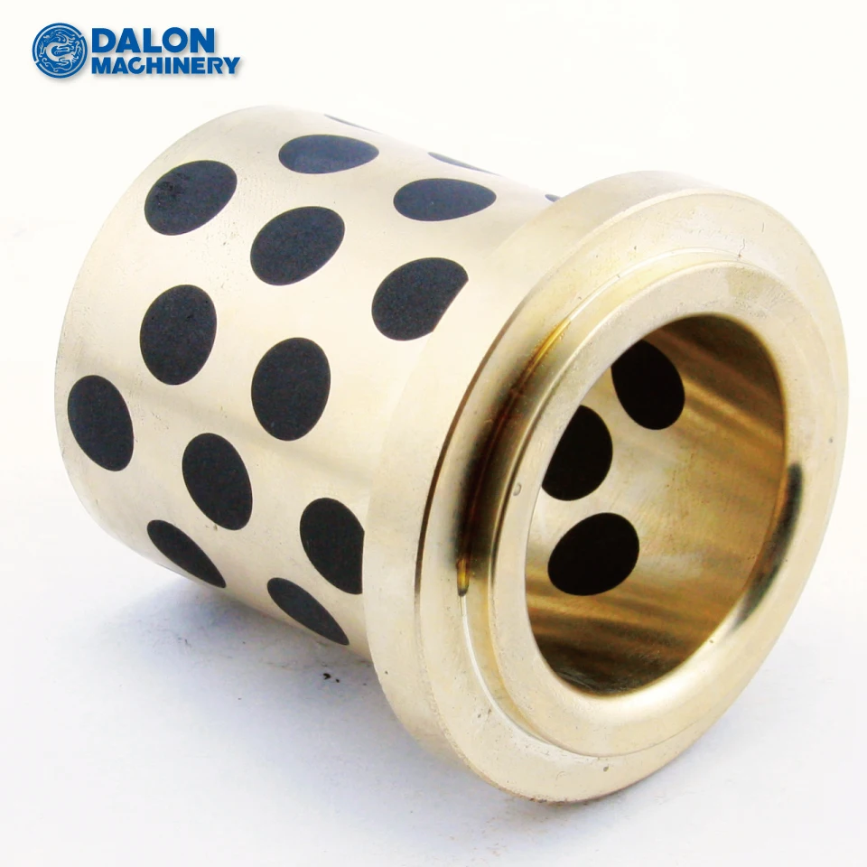 Self Lubricating Sintered Bronze Oil Embedded Stamping Graphite Oilite Sleeve Bush Bearing Bearings