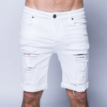 INC International Concepts Mens White Ripped Denim Shorts Created for  Macys  Macys