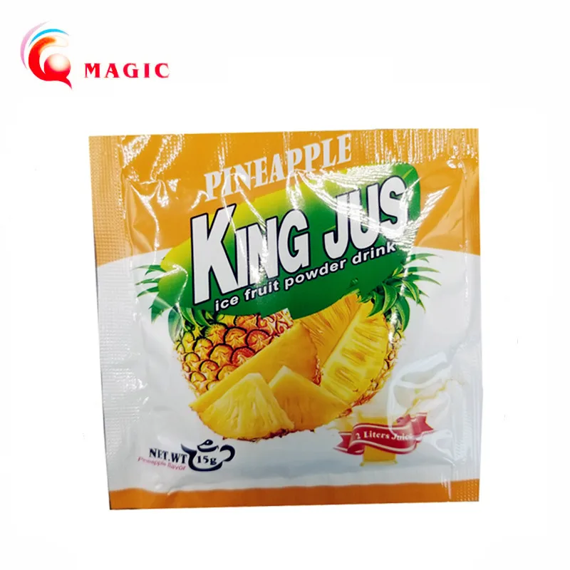 The Taste Similar the Fresh Fruits Instant Orange mango Pineapple Strawberry Fruit Flavored Drink Powder Factory