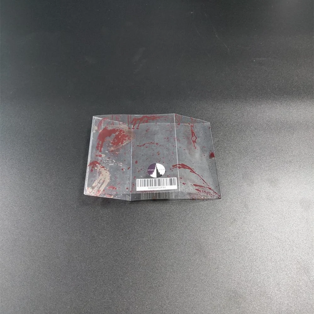 Transparent PVC Plastic Box Sleeve Custom Printed PVC Box Sleeve Plastic Sleeve Box for Cardboard Packaging