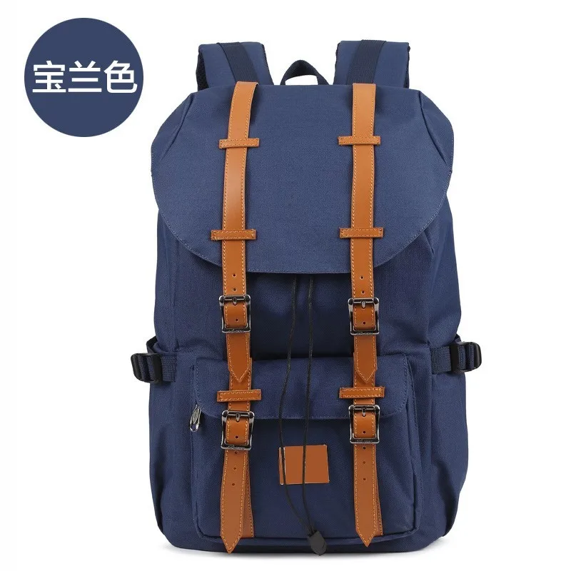 3 Colors Option Backpack Fashion Backpack With Leather And Buckle