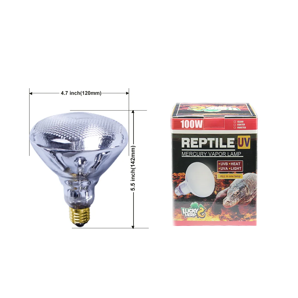 mercury vapor bulb for tortoise