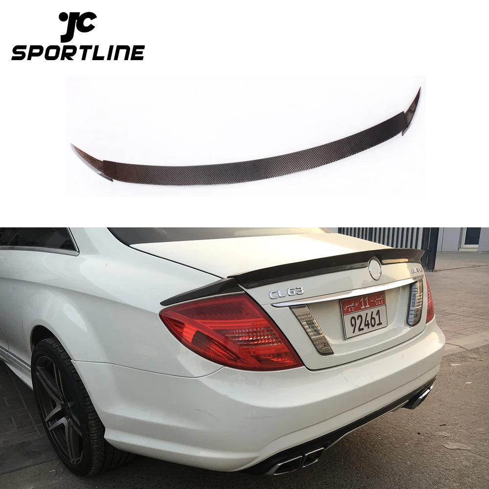 Stock 648 HPDL Rear Trunk Spoiler Wing For 2007~14 M-Benz CL Class C/W216 Coupe