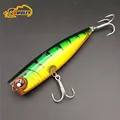 Wholesales 10 5cm 24g pc Fishing Lure Popper Fishing Bait Jigging Lures Artificial Baits Good Quality
