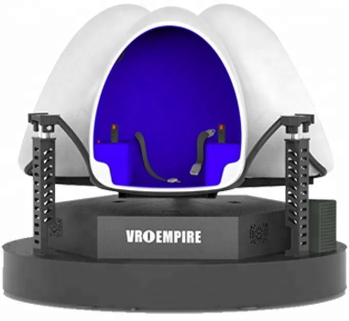 Guangdong производитель 9d яйцо кресло 3 места 360 градусов виртуальной реальности игровой симулятор