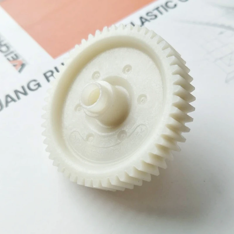 POM custom molded parts plastic bevel gears