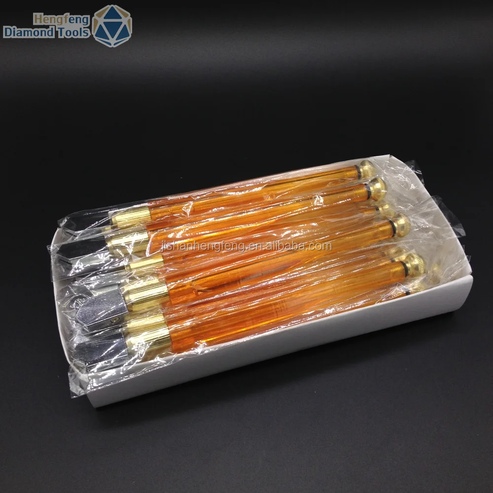 Factory Product Glasses Cuttung Tools Plastic Handle Manual Diamond Tip Glass Cutter