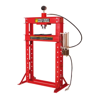 Dd-sp0530 30t 50t Pneumatic Hydraulic Shop Press With Gauge - Buy 50 ...