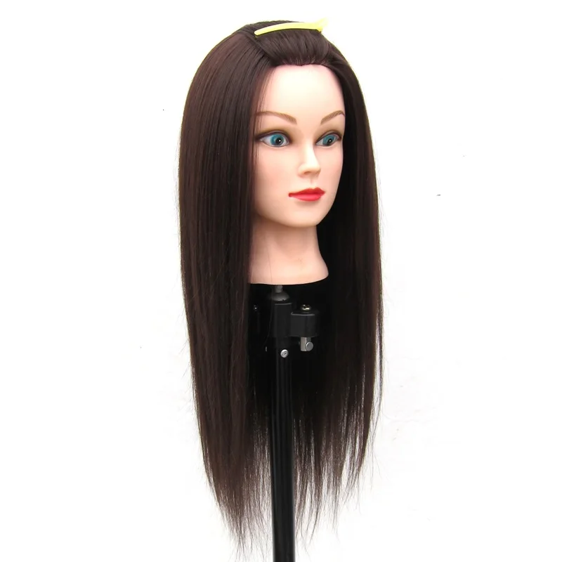 Mannequin Training Doll Head With 85% Human Hair Mannequin