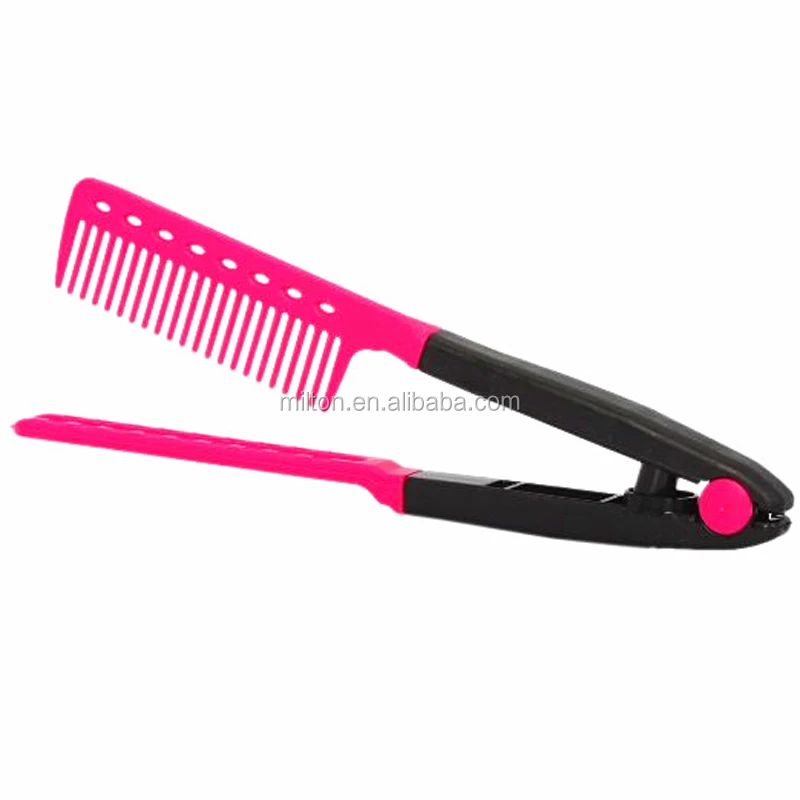 hair straightener styling comb