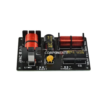2x Crossover Audio A 2 Vie Per Altoparlanti Hi-Fi – 3200 Hz, 120W, 4-8 Ohm, Per Auto E Scaffali