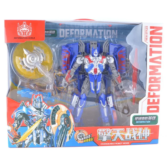 Gift Items Intelligent Deformation Robot Car Toys for Boys