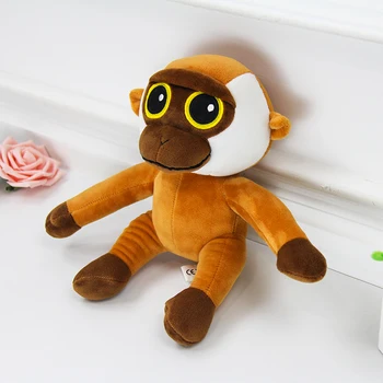 Custom Zoo Animal Toys Lifelike Plush Toy Stuffed Animals Monkey stuff plush dolls