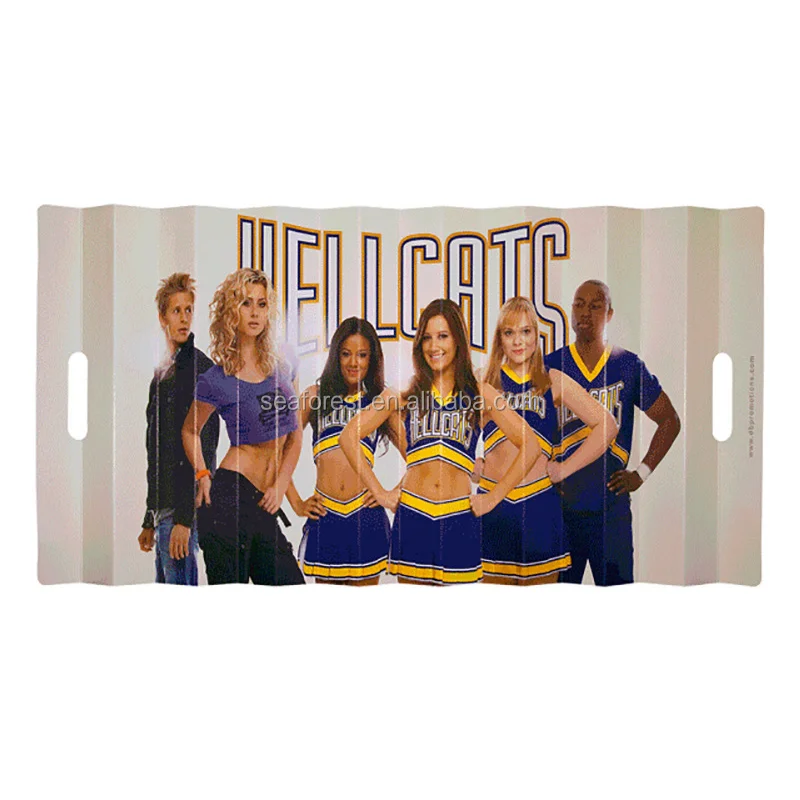 Складные картонные вентилятор шары для аплодисментов в складывающаяся ручка-держатель бумаги Клэппер бумага