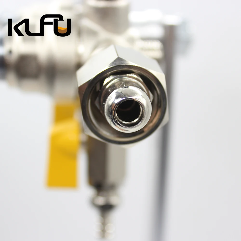 Single-stage Pressure CO2 Draft Beer Regulator CGA-320 Double Body 3 Gauge Pressure Adjustable And Stable factory