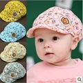 Korean Version Of Children Berets Star Hat Casual Carton Kids Flat Hat Sun Cap Classical