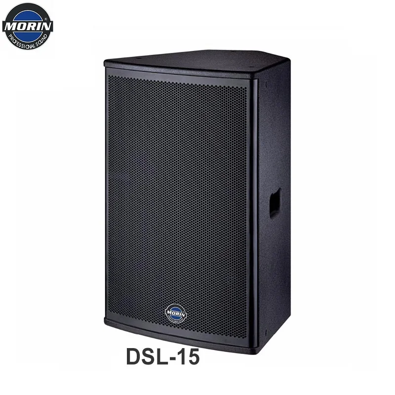 OEM China Manufacturer Custom DJ Sound Box System, High End pa Wood Dual  15inch Speaker