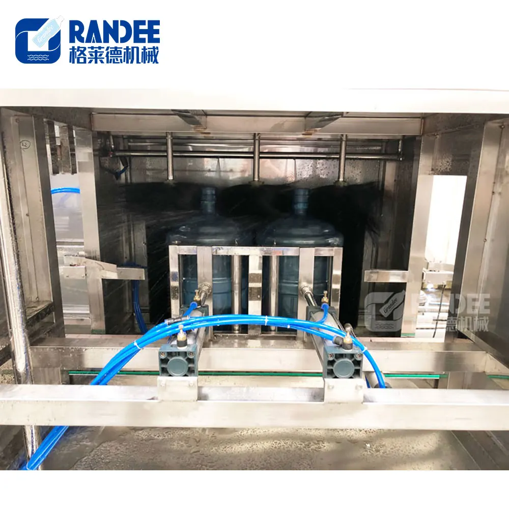 Lavadora automática de botellas de plástico para mascotas, máquina