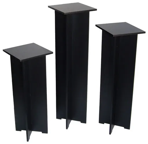 Quick Set Pedestal Black Acrylic Display Pedestal Stand Buy Acrylic Display Stand Sculpture Display Pedestals Sculpture Pedestals Product On Alibaba Com