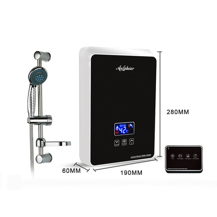 Wholesale Wifi remote control anlabeier tankless electric water portable  electric shower From m.alibaba.com